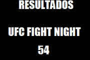 UFC Fight Night 54: Resultados em tempo real