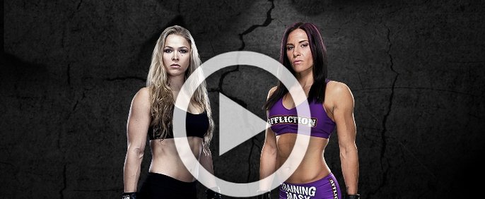 Ronda Rousey e Cat Zingano estarão na pesagem do UFC 184
