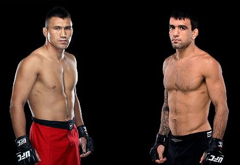 Leandro Issa e Jumabieke Tuereun