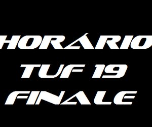 Horário do TUF 19 Finale