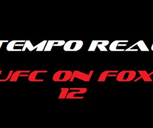 Tempo real UFC on Fox 12