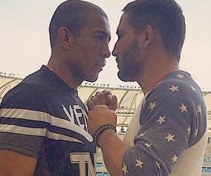 José Aldo e Chad Mendes
