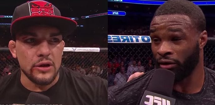 Kelvin Gastelum x Tyron Woodley