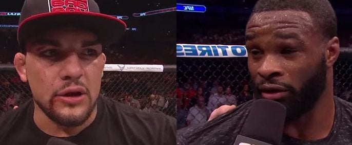 Kelvin Gastelum x Tyron Woodley