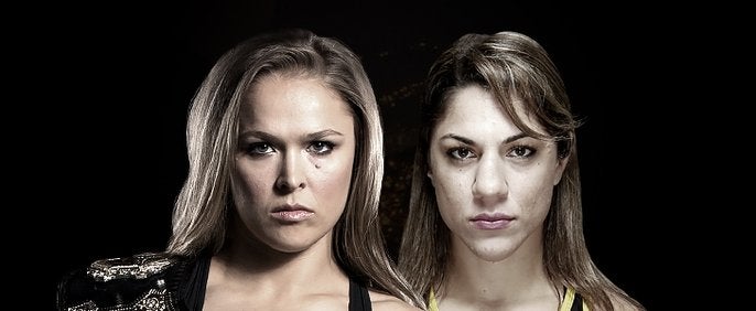 Bethe Correia e Ronda Rousey
