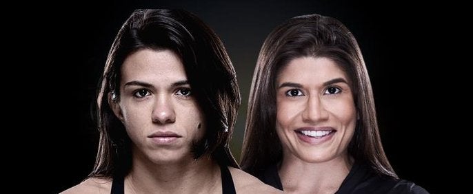 Jessica Aguilar e Claudia Gadelha