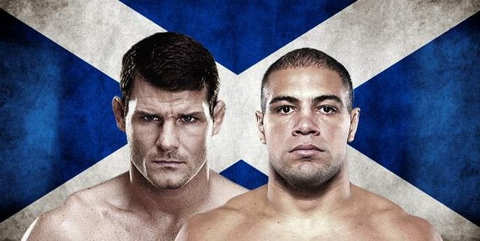 Michael Bisping e Thales Leites 