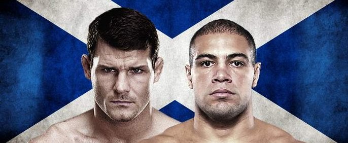 Michael Bisping e Thales Leites 