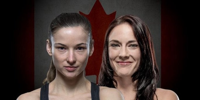 Maryna Moroz e Valerie Letourneau