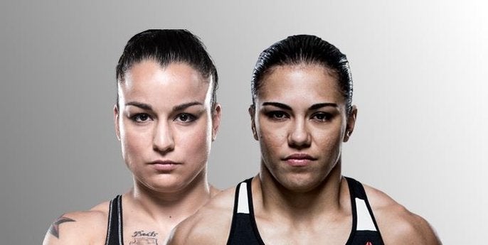 Jéssica Andrade e Raquel Pennington