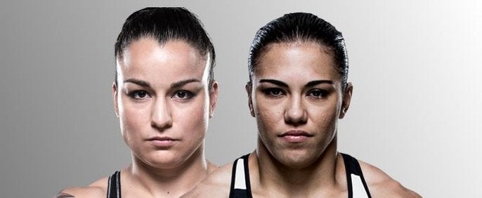 Jéssica Andrade e Raquel Pennington