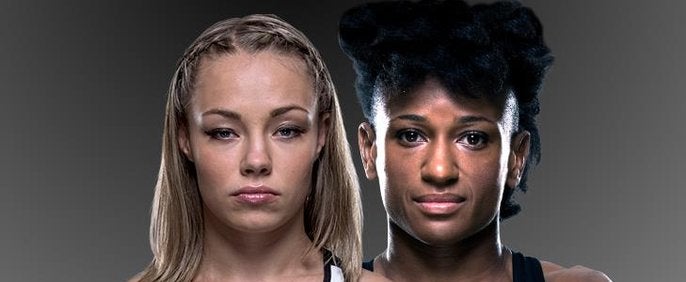 Rose Namajunas e Angela Hill