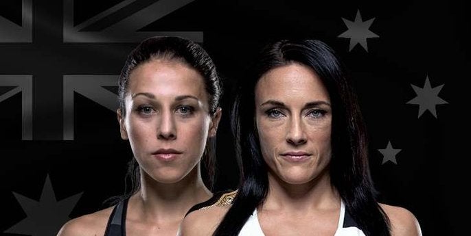 Joanna Jedrzejczyk e Valerie Letourneau