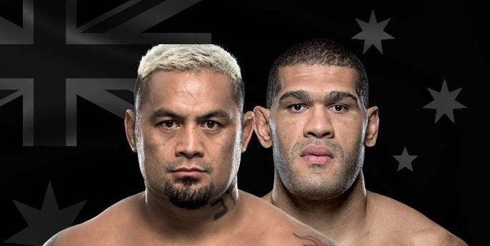 Mark Hunt e Antonio Pezão