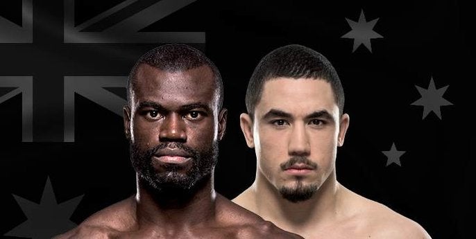 Uriah Hall e Robert Whittaker