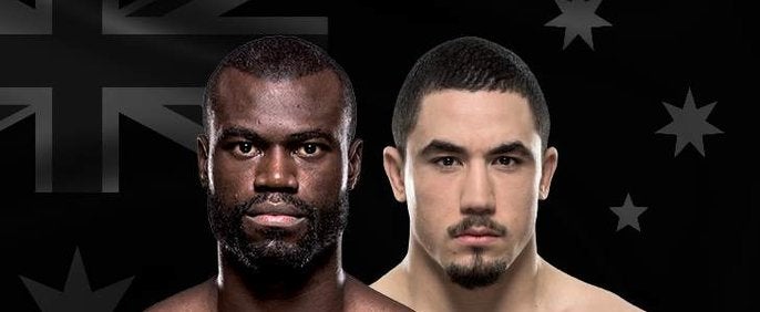 Uriah Hall e Robert Whittaker