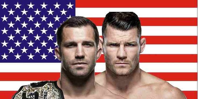 Luke Rockhold x Michael Bisping