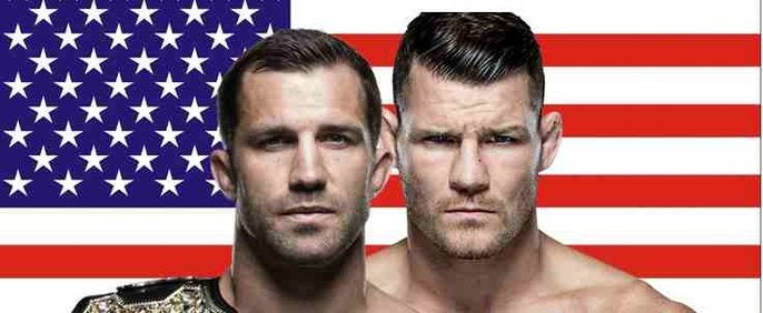 Luke Rockhold x Michael Bisping