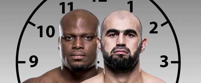Horário Derrick Lewis x Shamil Abdurakhimov