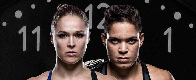 Horário - Ronda Rousey x Amanda Nunes