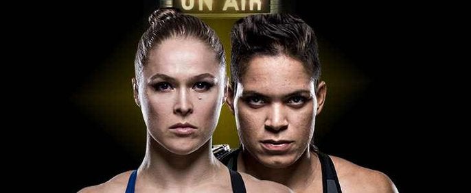 Tempo real - Ronda Rousey x Amanda Nunes