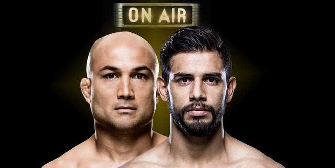 Tempo real - BJ Penn x Yair Rodriguez