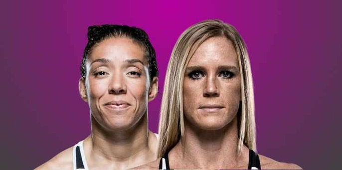 Holly Holm x Germaine de Randamie