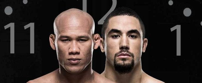 Ronaldo Jacaré x Robert Whittaker