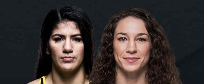 Sara McMann e Ketlen Vieira