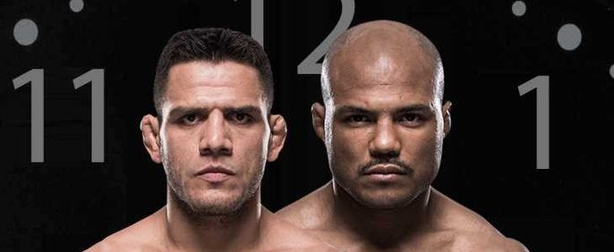 Rafael dos Anjos e Wilson Reis