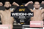 Assista a pesagem do UFC 279 - Khamzat Chimaev x Nate Diaz