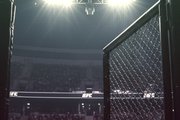 Arena do UFC ilustrando a programação de eventos prevista para dezembro de 2026
