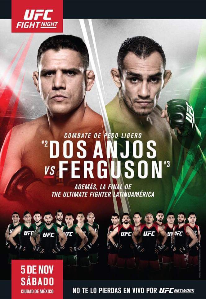 UFC Fight Night - Rafael dos Anjos x Tony Ferguson