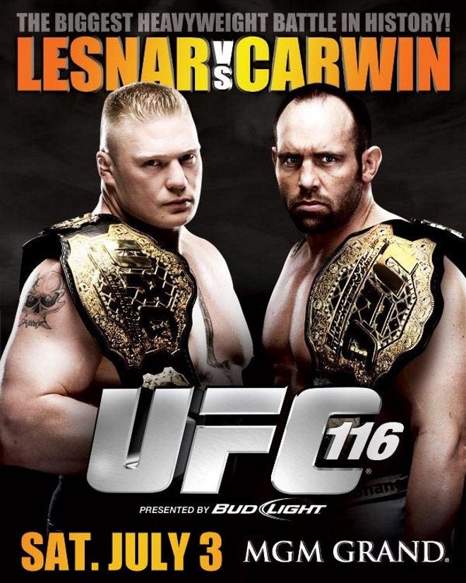 UFC 116: Lesnar vs. Carwin