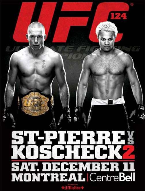 UFC 124: St-Pierre vs. Koscheck 2