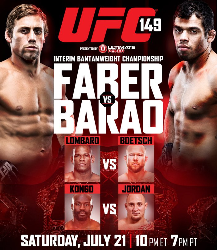 UFC 149: Faber vs. Barão