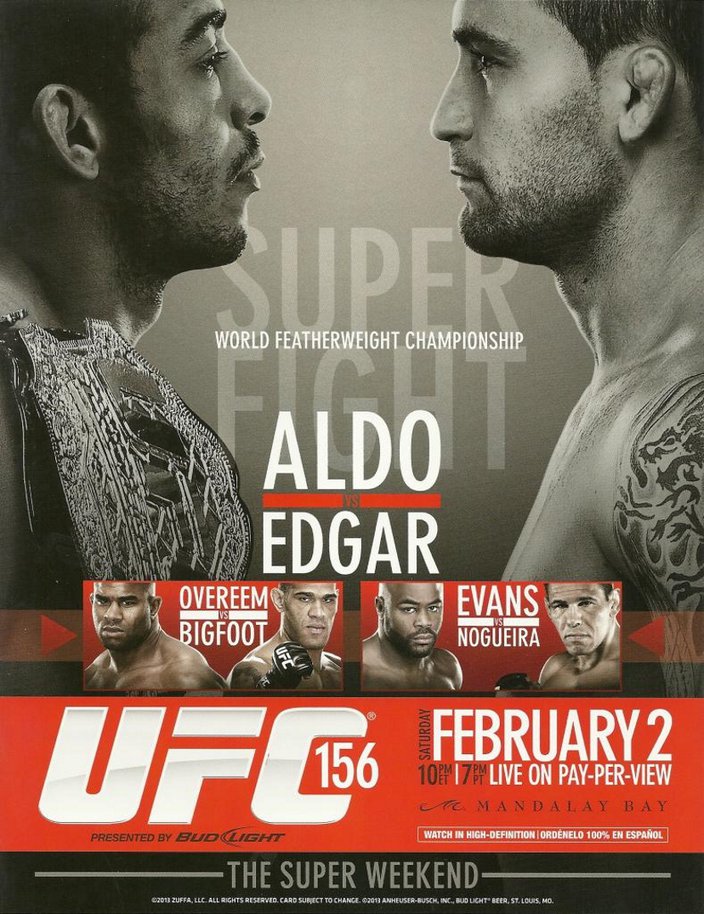 UFC 156: Aldo vs. Edgar