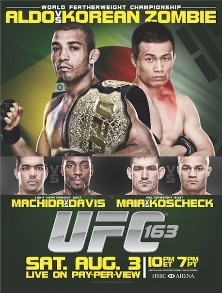 UFC 163: Aldo vs. Korean Zombie (UFC Rio IV)