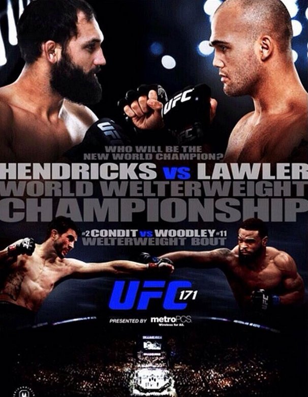 UFC 171: Hendricks vs. Lawler