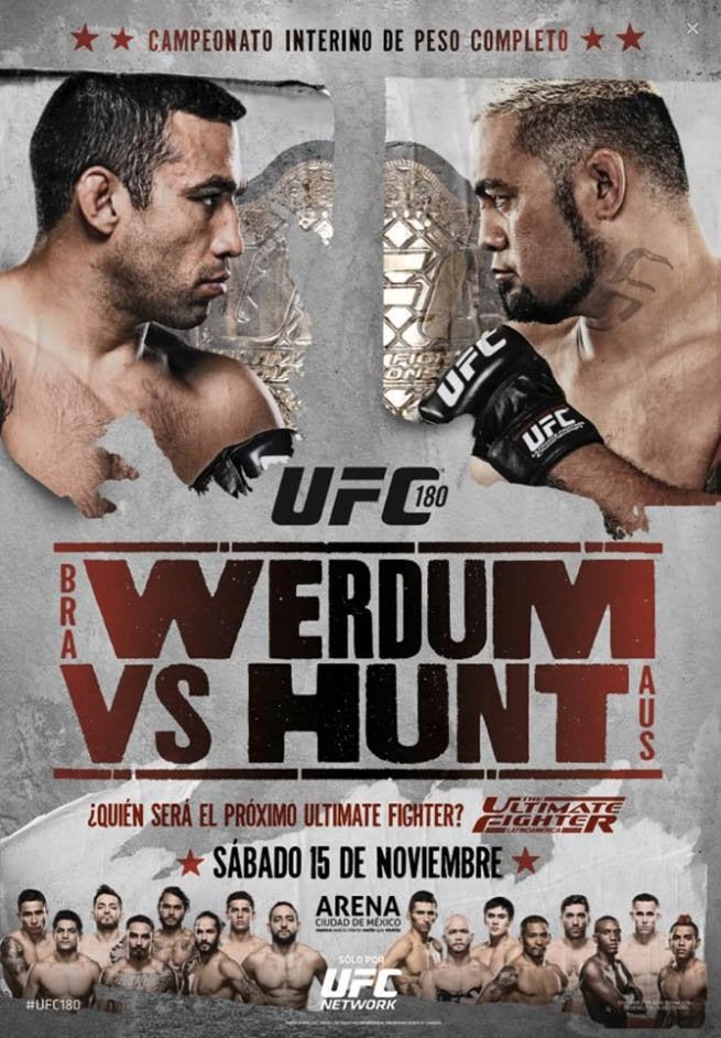 UFC 180 Werdum vs Hunt