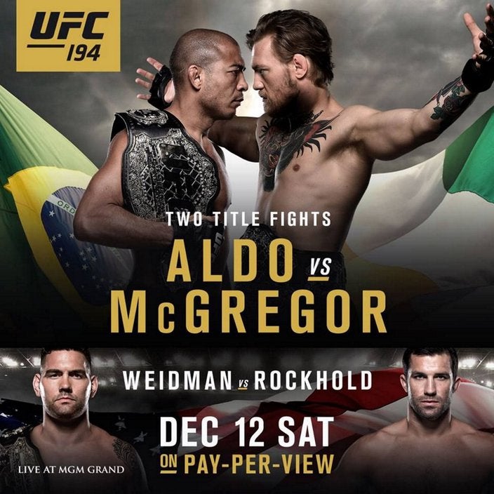 UFC 194: Aldo vs. McGregor