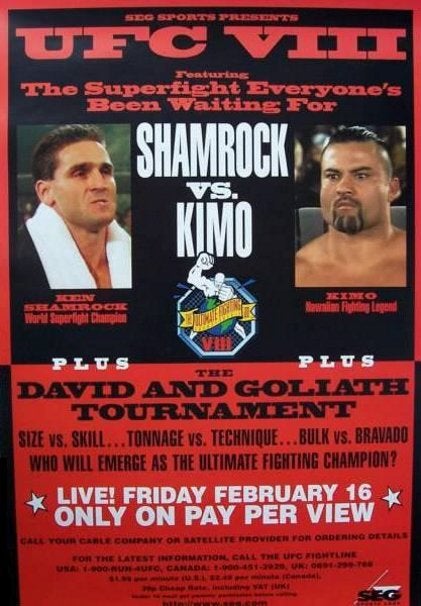 UFC 8: David vs. Goliath