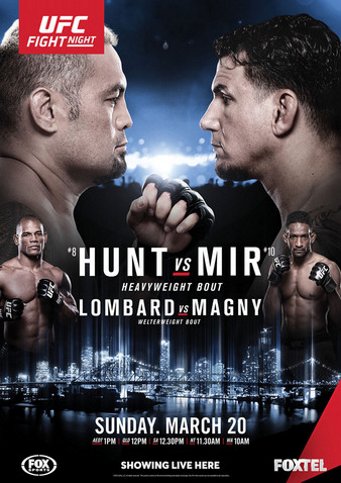 UFC Fight Night Hunt vs Mir