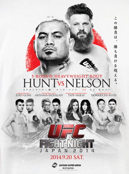 UFC Fight Night Hunt vs Nelson