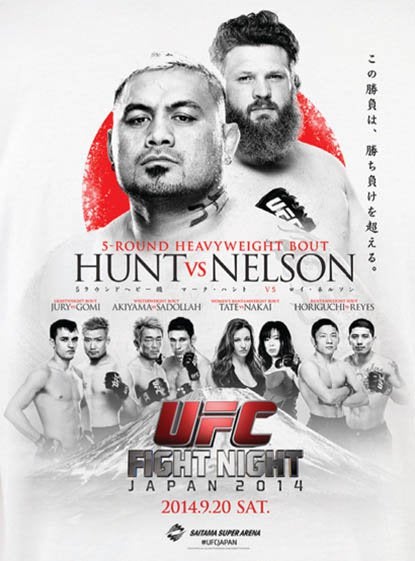 UFC Fight Night Hunt vs Nelson