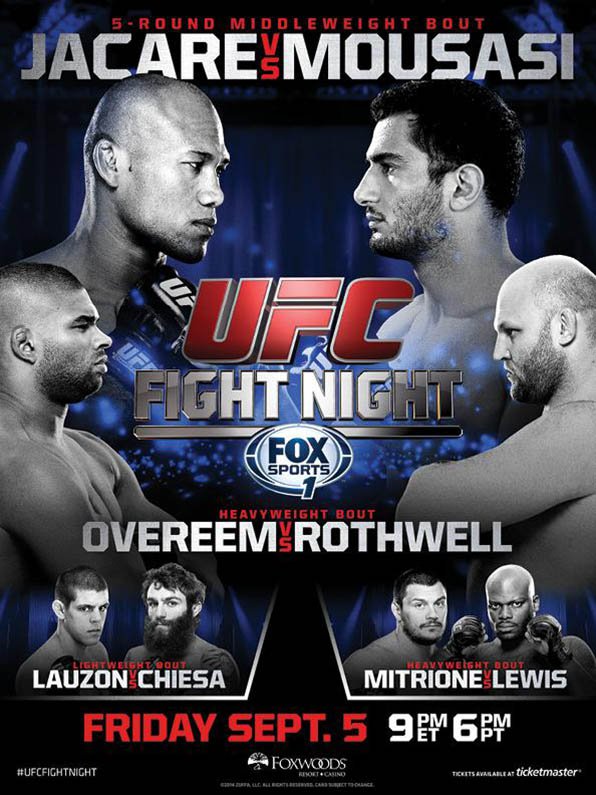 UFC Fight Night: Jacaré vs. Mousasi II