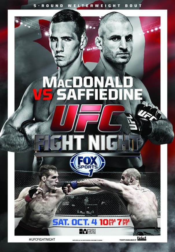 UFC Fight Night: MacDonald vs. Saffiedine