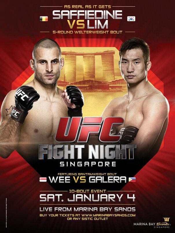 UFC Fight Night: Saffiedine vs. Lim