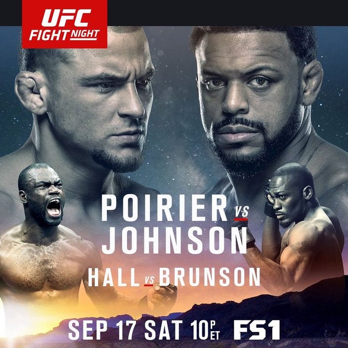 UFC Hidalgo - Poirier x Johnson