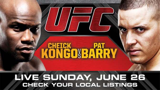 UFC Live: Kongo vs. Barry